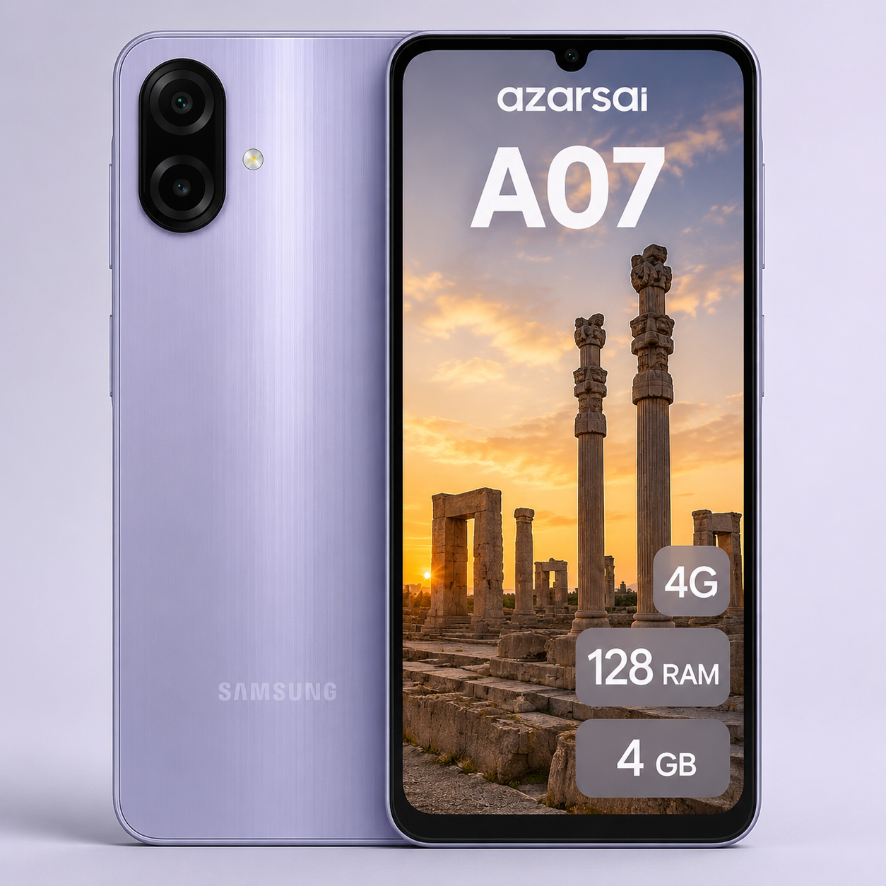 Samsung A07 128GB RAM4