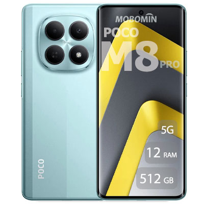 گوشی موبایل شیائومی POCO M8 Pro 5G رم 12GB حافظه 512GB Global