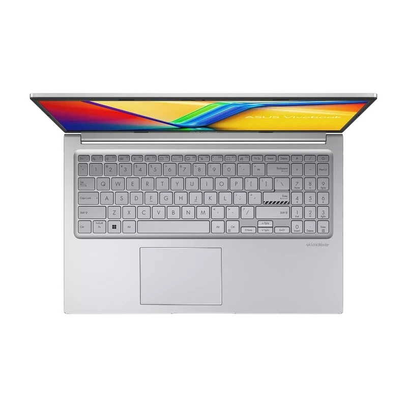لپ تاپ 15.6 اینچی ایسوس مدل Asus F1504VA BQ335 Core 5 120U 8GB DDR5 512GB SSD Wv ips backlight با گارانتی 18 ماهه شرکتی