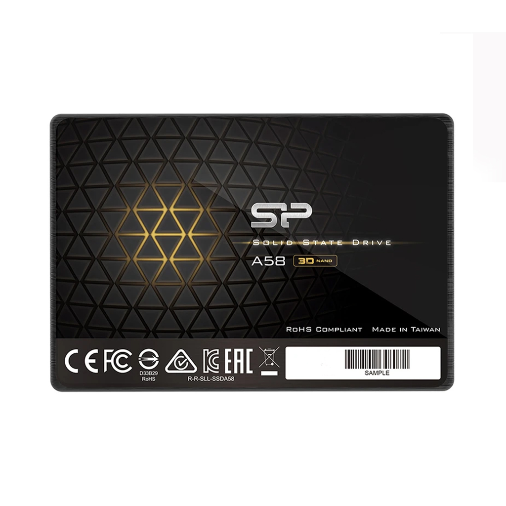 حافظه اس اس دی اینترنال 1 ترابایت سیلیکون پاور مدل Silicon Power Ace A58 Int با گارانتی 36 ماهه شرکتی