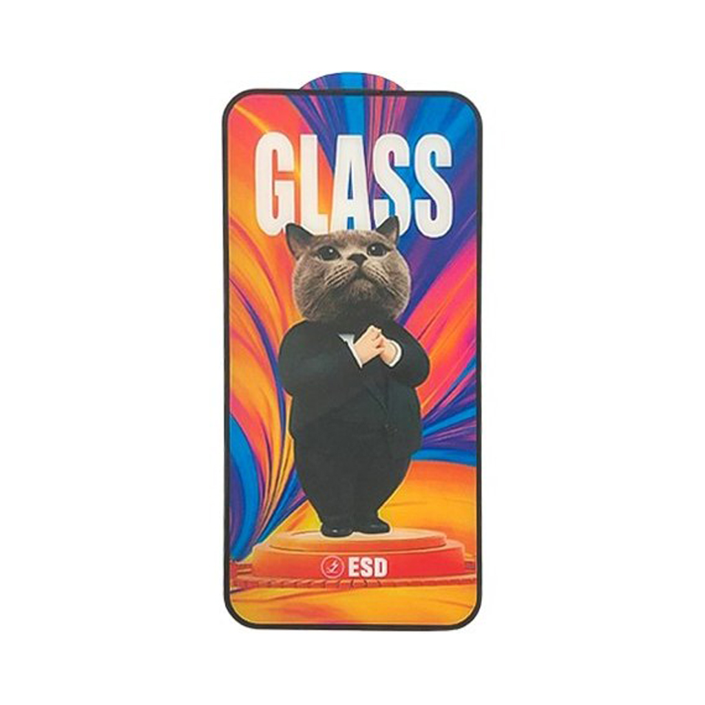 پک ده عددی محافظ صفحه نمایش Anti Static Mr Cat اپل مدل iPhone 16 Pro