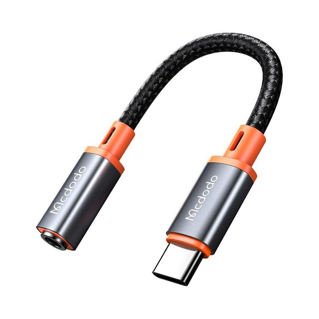 مبدل USB-C به AUX مک دودو مدل Mcdodo CA-7561 طول 0.11 متر با گارانتی 12 ماهه شرکتی