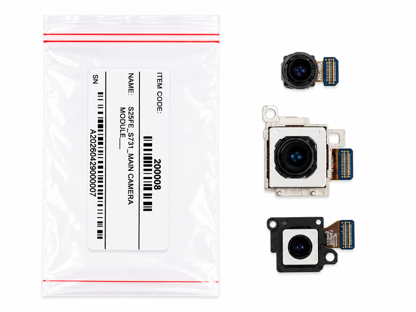(روکاری) MAIN CAMERA MODULE SAMSUNG S25FE (S731) SECOND با گارانتی سه ماهه جی اس ام سرویس