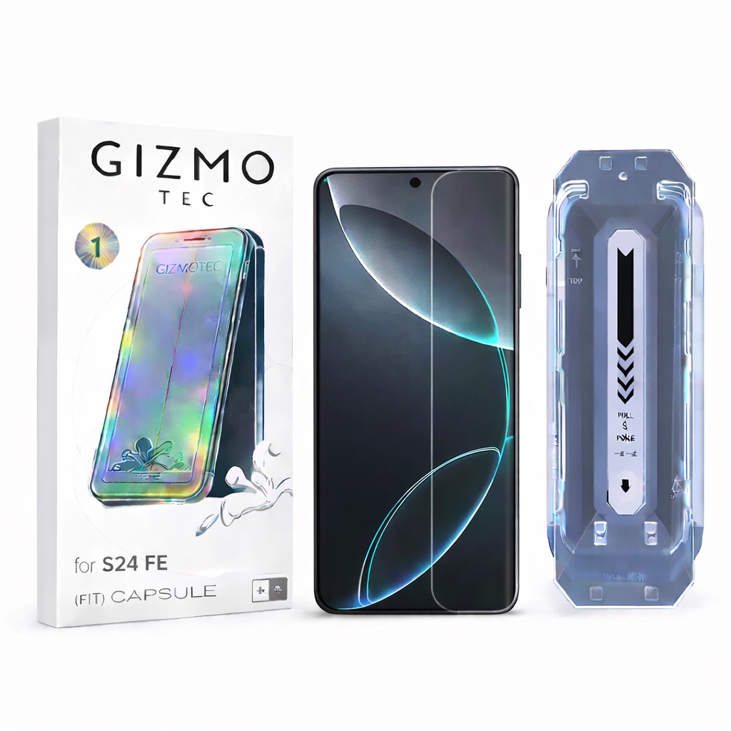 محافظ صفحه نمایش GIZMO سامسونگ S24 FE به همراه کیت نصب