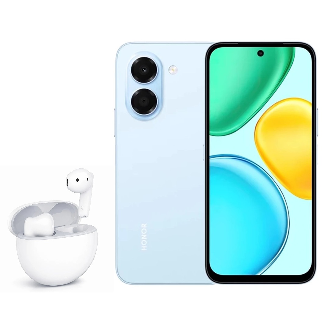 گوشی موبایل X7E 256 رنگ آبی روشن به همراه هدیه🎁 (ایربادز آنر)