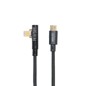 کابل شارژ اکسیژن Type-C به Lightning مدل LX19 رنگ مشکی
